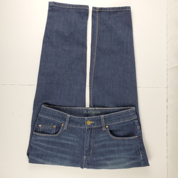 Chico's Denim - Chicos Platinum Ultimate Fit dark wash jeans XS/2